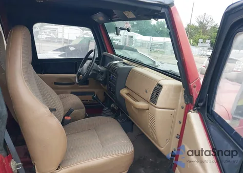 1999 Jeep Wrangler Se z USA, uszkodzony, nr VIN 1J4FY29P3XP470291